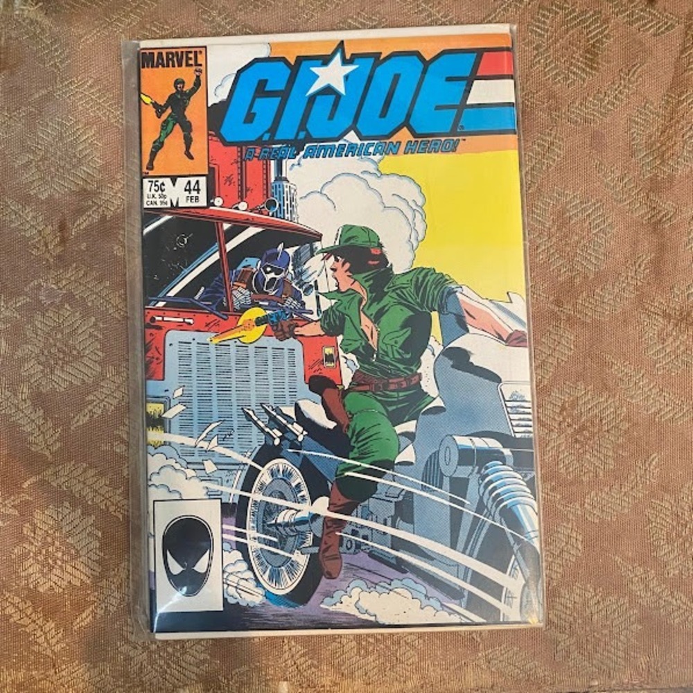 Marvel GI Joe A‎ Real American Hero 44 Lady Jaye Cobra 1986 Copper Age Comic